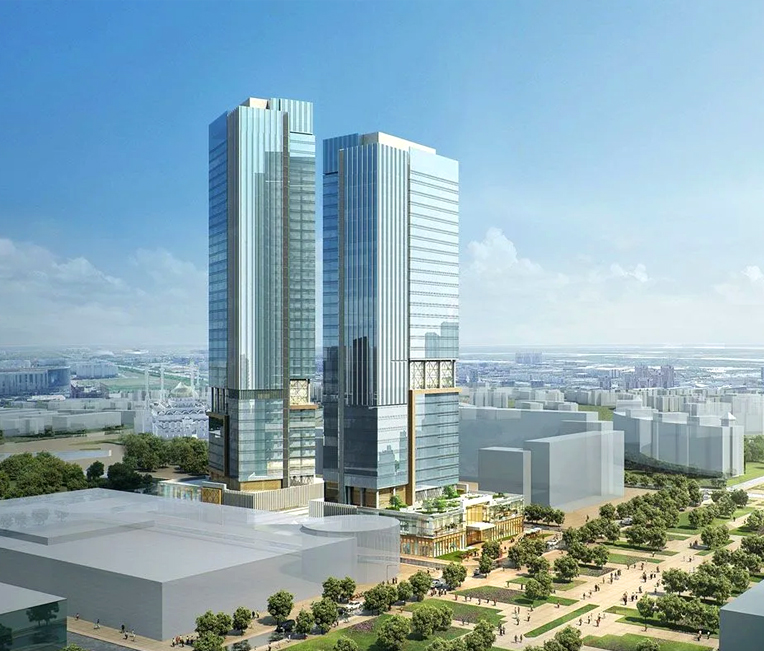 Steel Structure Project of Clausus B of Qiandao Lacus Yintai (Xincheng Store)