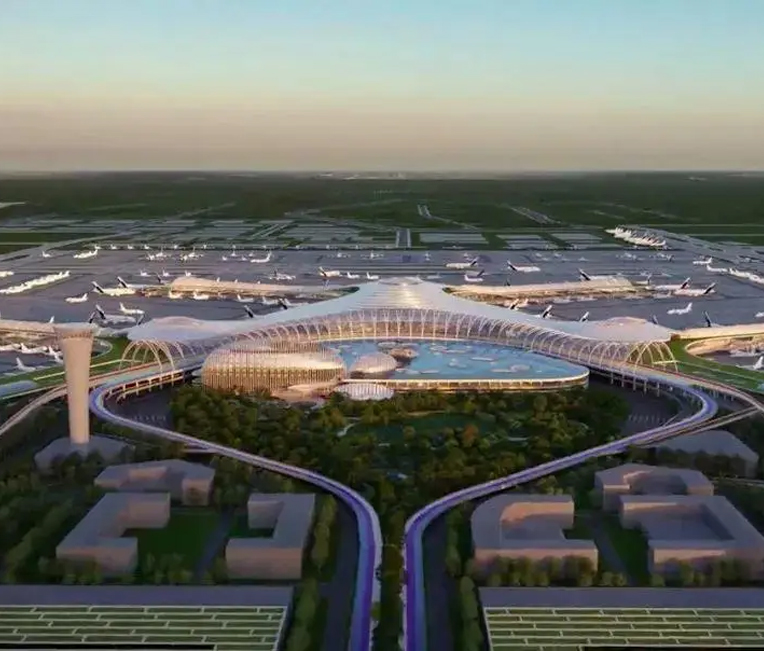 Ignis Praesidium Painting for Air Cargo Project of Jinan Airport Expansion Project